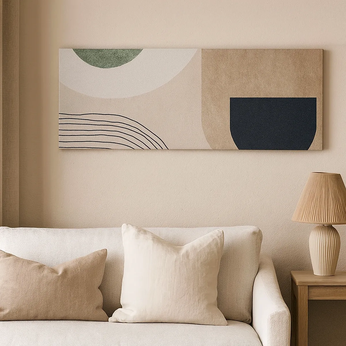 Vászonkép - Egy ovális szelídsége - 30x30 cm