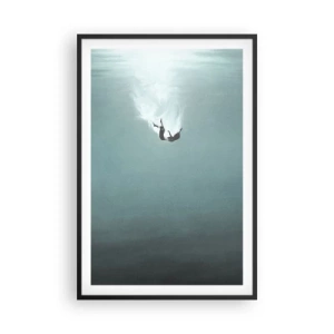 Poszter fehér keretben - Az óceán ölelésében - 61x91 cm