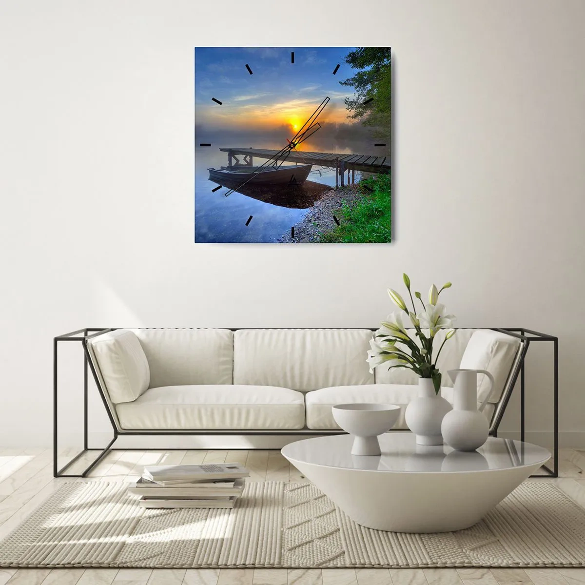Falióra, Óra - Hogyan válik a hétköznapi varázslatossá - 40x40 cm