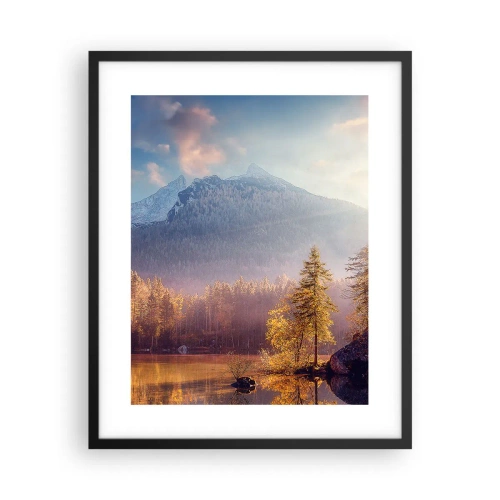 Poszter fehér keretben - A hegyekben és völgyekben - 40x50 cm