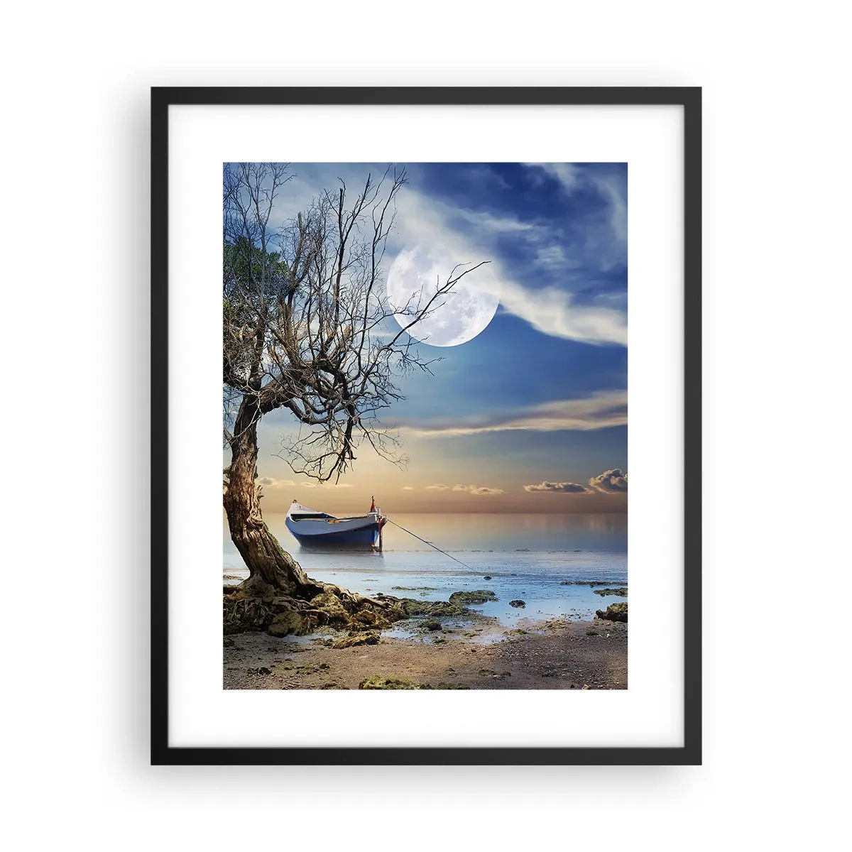 Poszter fehér keretben - Ez a vég vagy a kezdet? - 40x50 cm