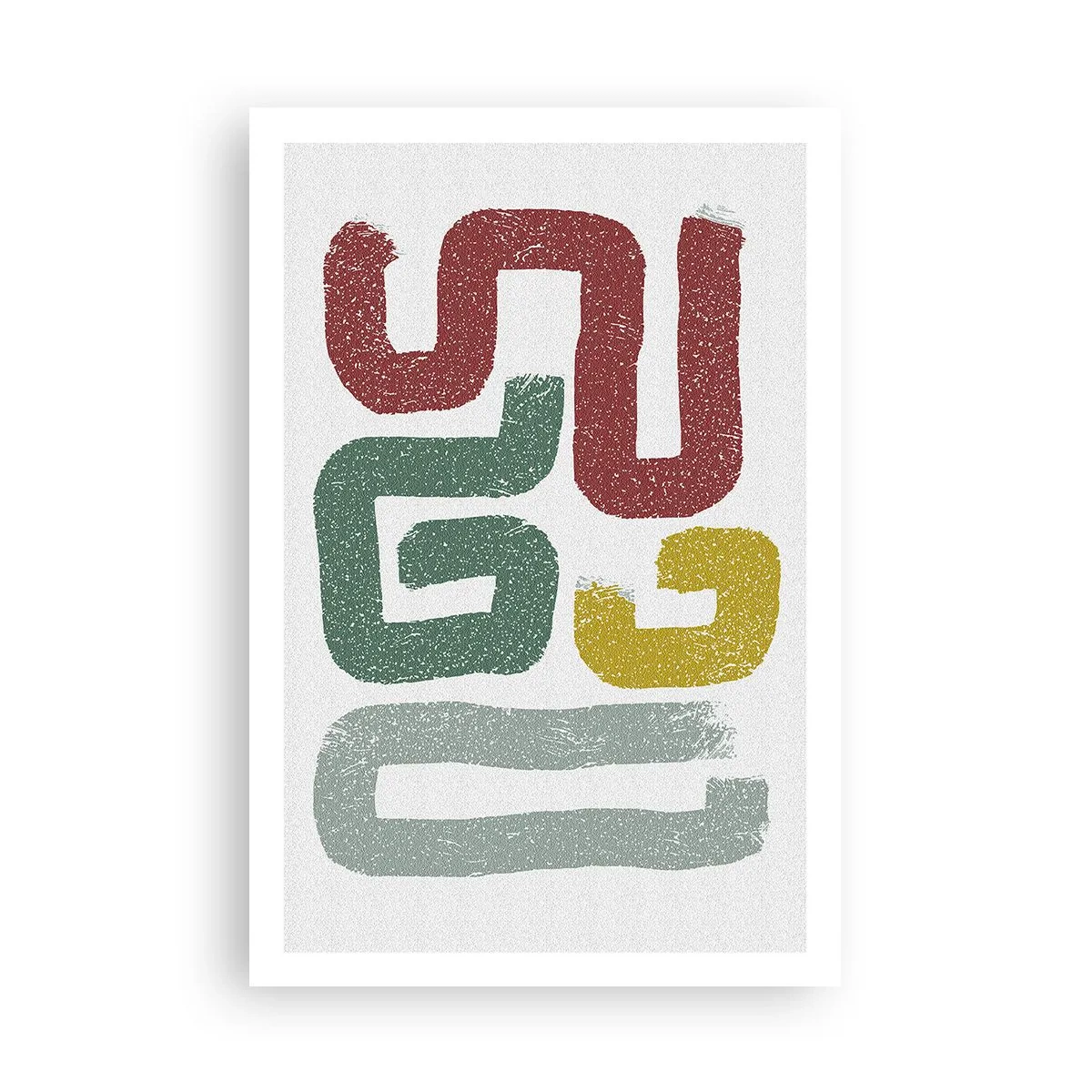 Poszter - Egy ismeretlen nyelven - 61x91 cm