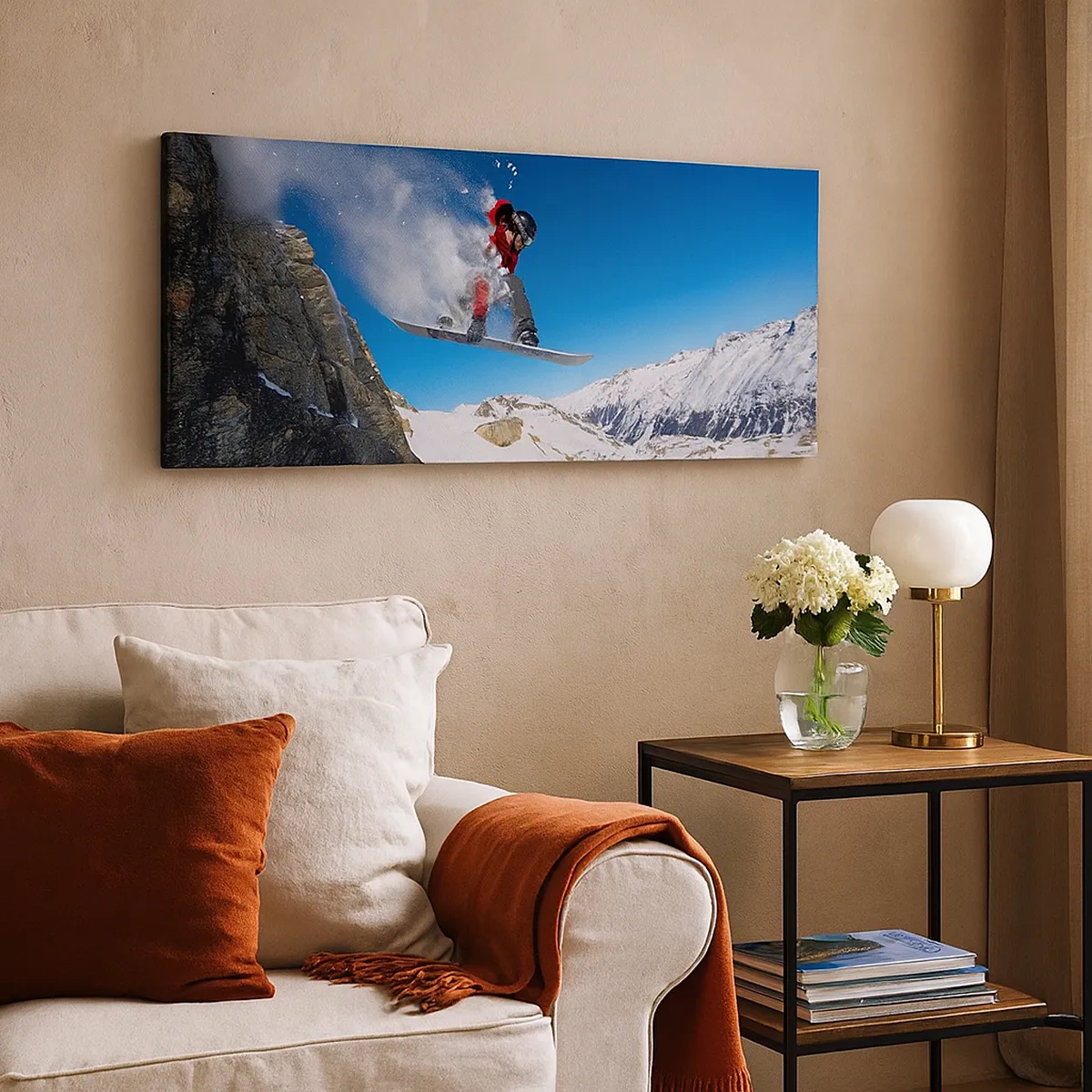 Vászonkép - És a tér részévé váltál - 30x30 cm