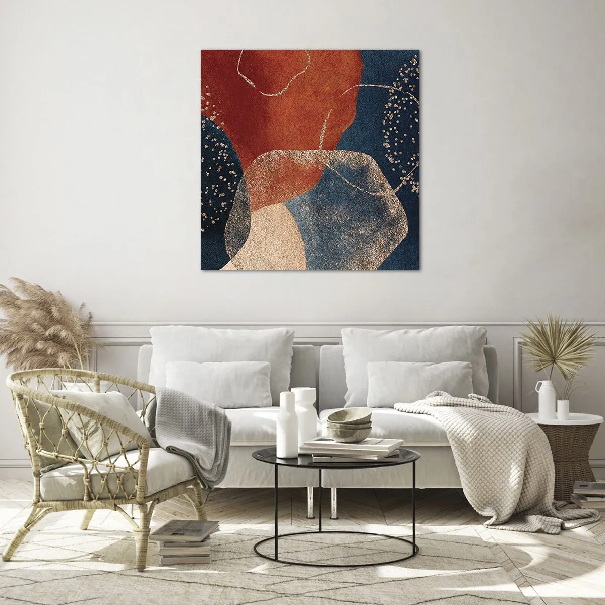 Üveg kép - A lét könnyedsége - 70x70 cm