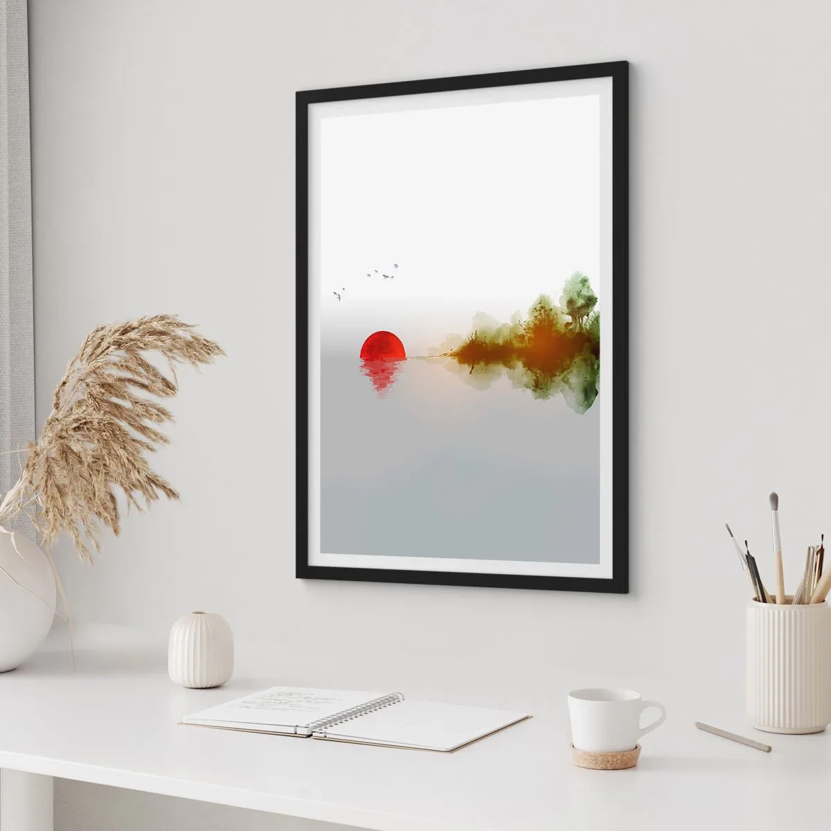 Poszter fehér keretben - A béke ígérete - 50x70 cm