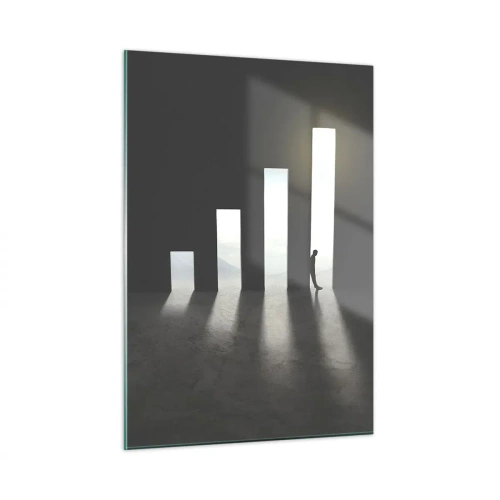 Üveg kép - Siker - egy benyomás - 50x70 cm