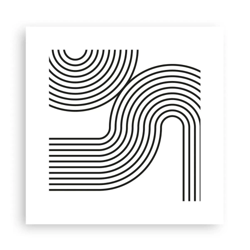 Poszter - Egy ívben - 30x30 cm