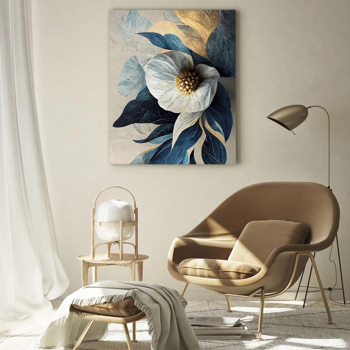 Üveg kép - Arany szíve van - 50x70 cm
