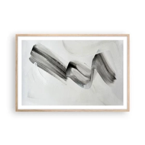 Poszter világos tölgy keretben - Csak a móka kedvéért - 91x61 cm