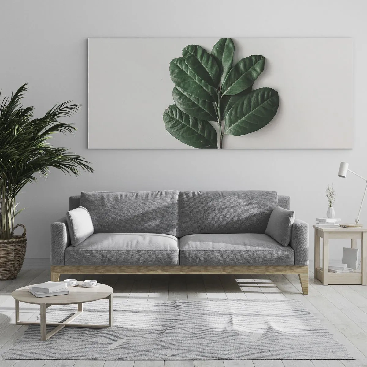 Üveg kép - Rajz csak a természetről - 120x50 cm