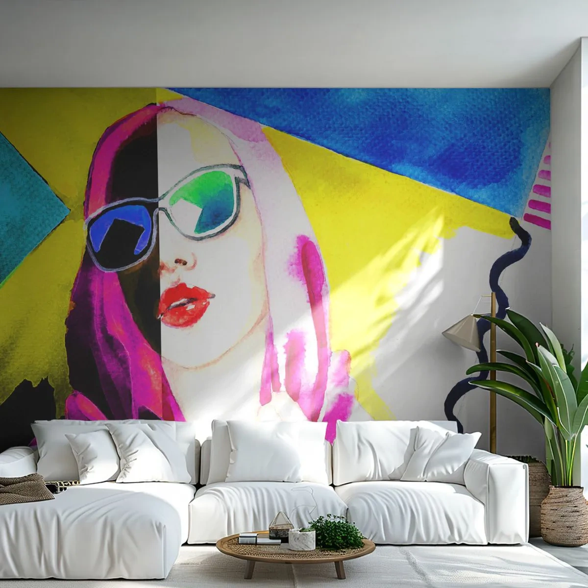 Fotótapéta Premium Sand - Nem vagyok fehér és nem vagyok fekete - Női Arc, Egy nő portréja, Divat - 200x140 cm