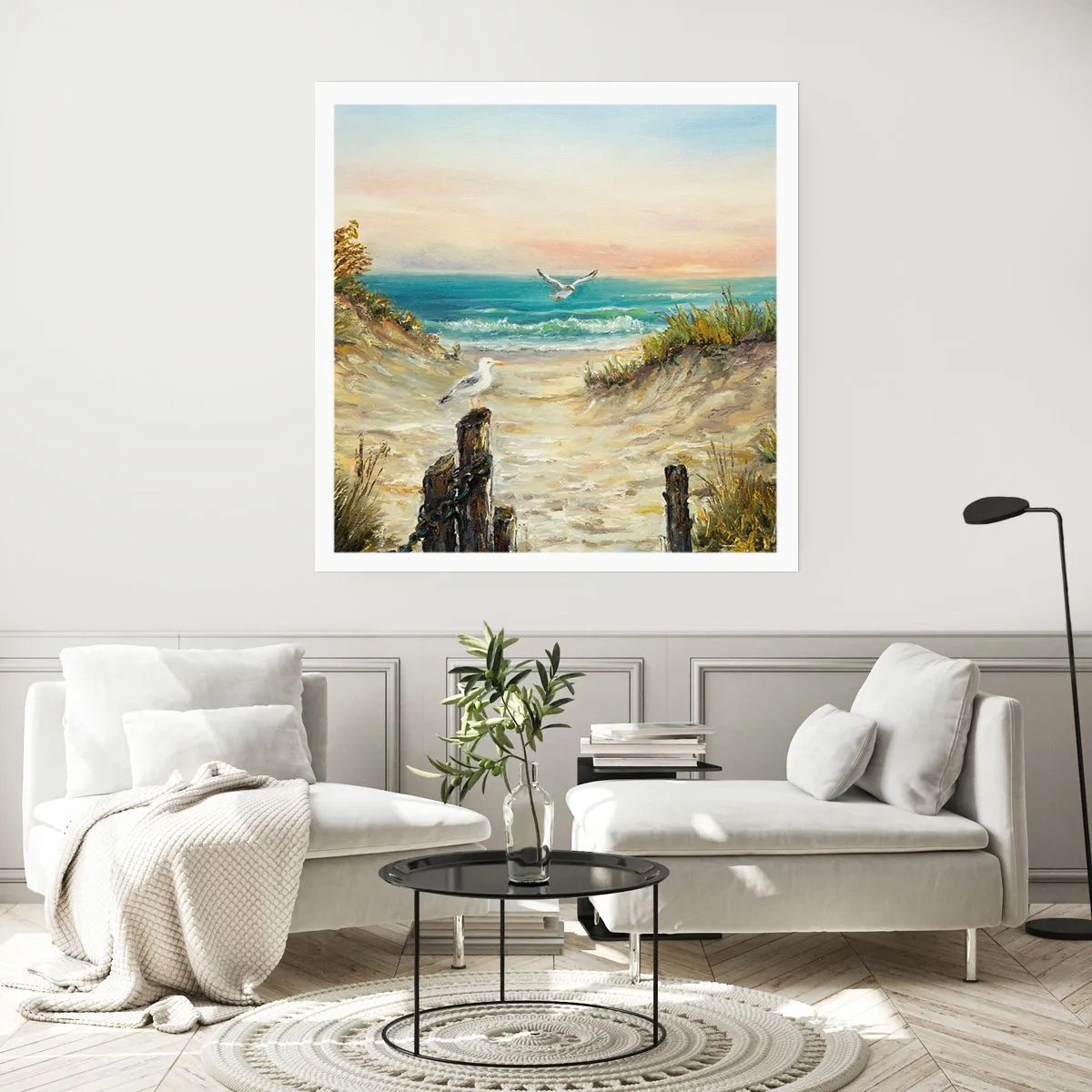 Poszter - Szélcsend - 60x60 cm