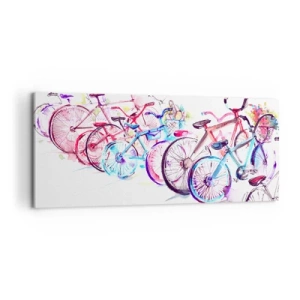 Vászonkép - Az Antymoto klub gyűlése - 100x40 cm