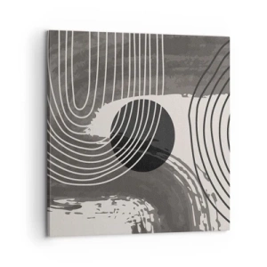 Vászonkép - Az ovális nyer - 60x60 cm