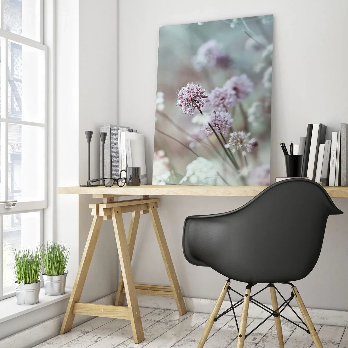 Üveg kép - Fűszerek édes filigránja - 50x70 cm