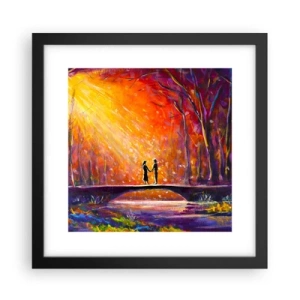 Poszter fehér keretben - Az ég is szereti őket - 30x30 cm