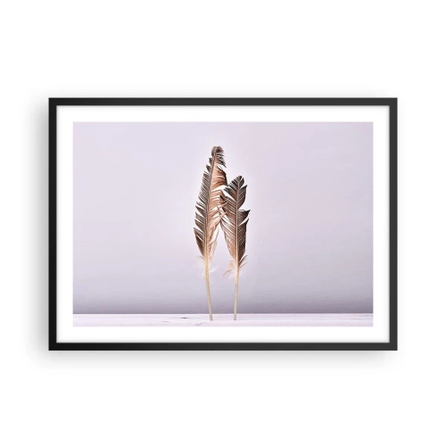 Poszter fehér keretben - A semmi ellen - 70x50 cm