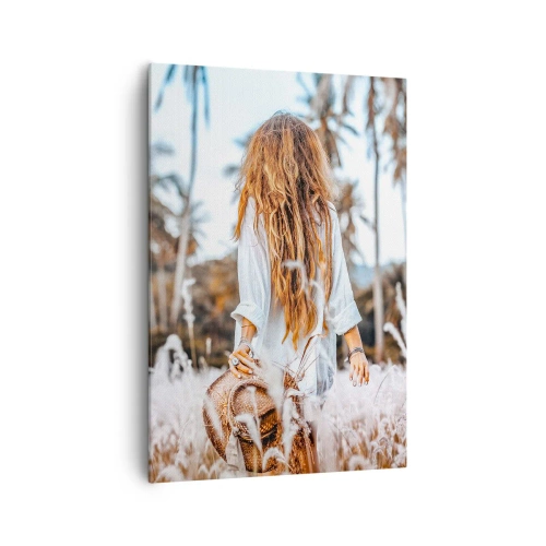 Vászonkép - Fűbolyhból született - 70x100 cm