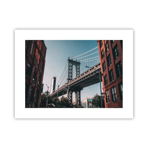 Poszter - A város hullámai fölött - 40x30 cm