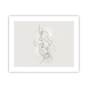 Poszter - Ölelésbe gabalyodva - 50x40 cm