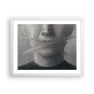 Poszter fekete keretben - Szó nélkül - 50x40 cm