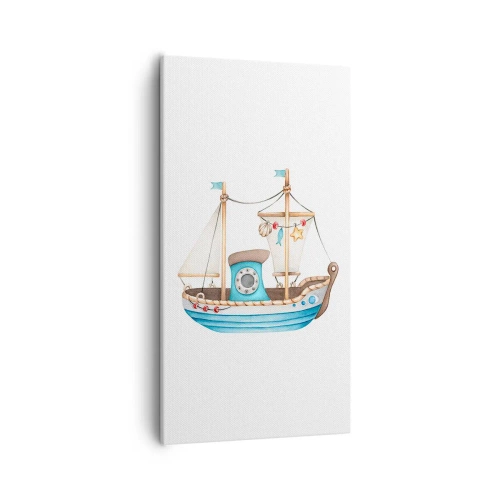 Vászonkép - Ahoj, kaland! - 55x100 cm