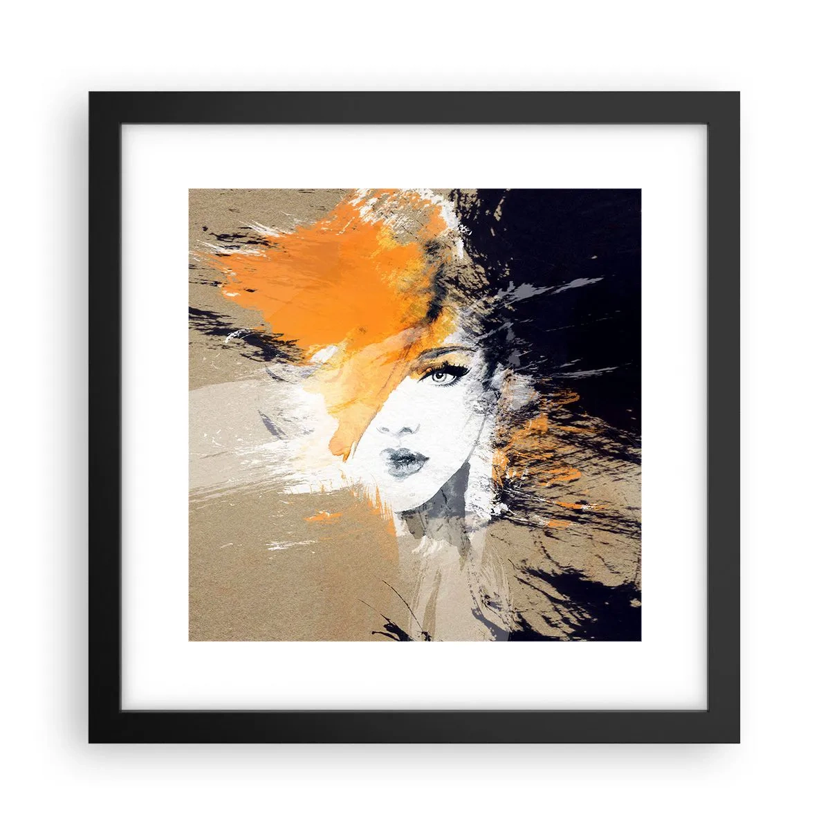 Poszter fehér keretben - És van fény - 30x30 cm