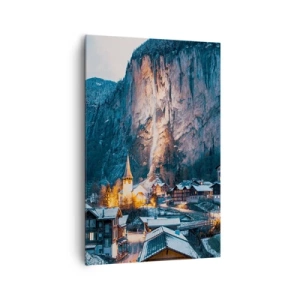 Vászonkép - A tél ragyogó szelleme - 80x120 cm