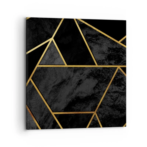 Vászonkép - Sötétség és ragyogás - 70x70 cm