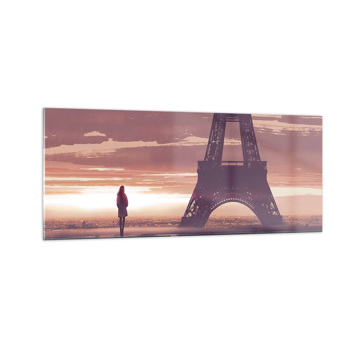 Üveg kép - Csak ők ketten - 100x40 cm