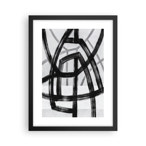 Poszter fehér keretben - Mélység építése - 30x40 cm