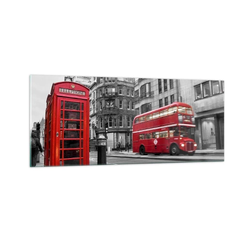 Üveg kép - Legpirosabb az Európában - 100x40 cm