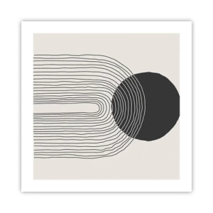 Poszter - Remegés és biztosság - 50x50 cm