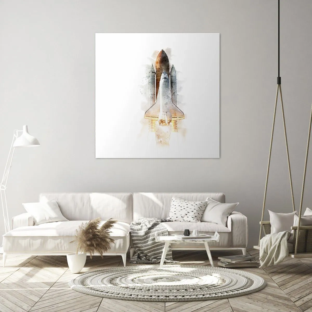 Vászonkép - Felfedezők az elején - 60x60 cm