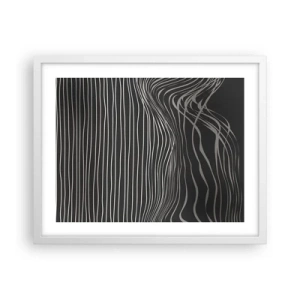 Poszter fekete keretben - Ritmus és akcentus - 50x40 cm