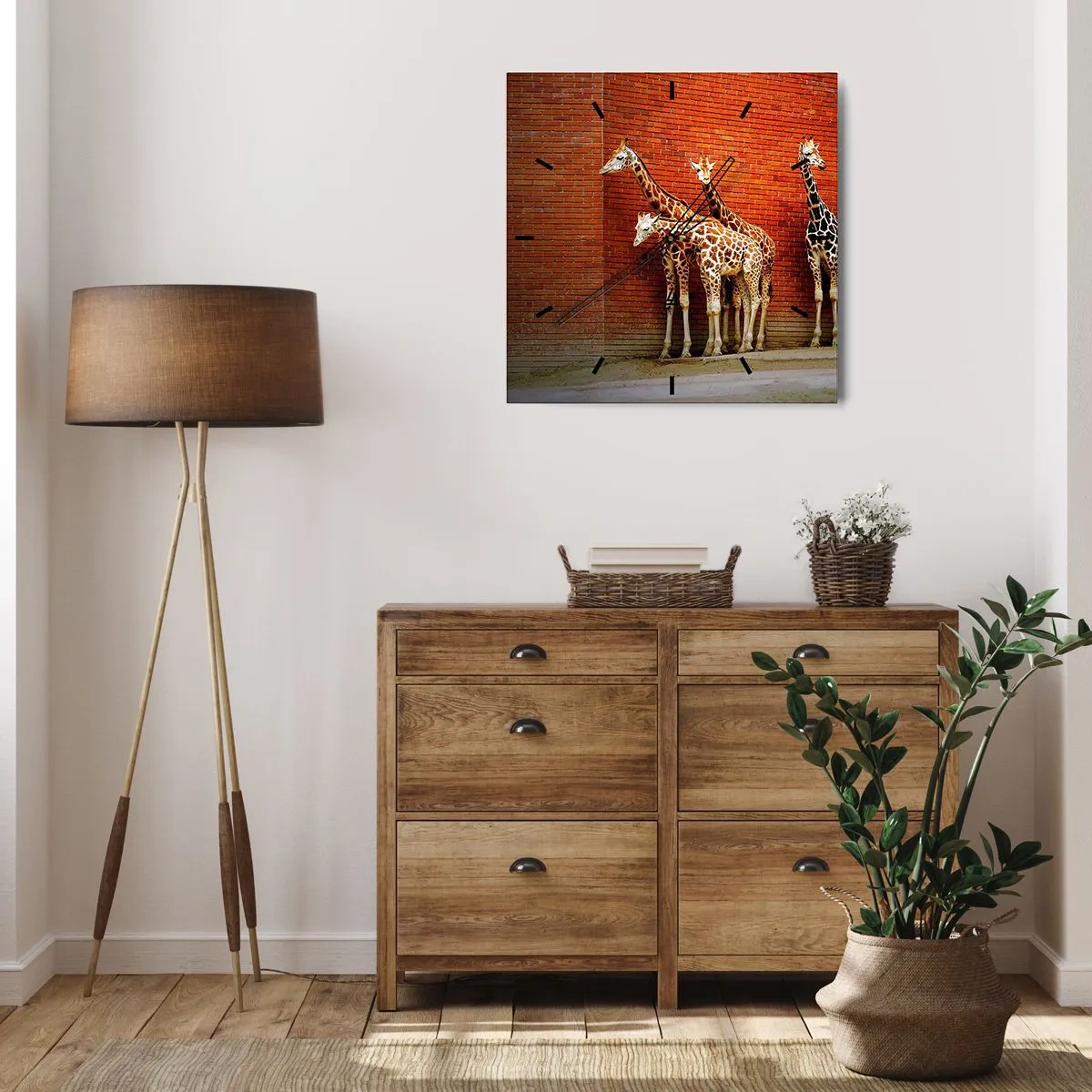 Falióra, Óra - Láttok akácot? - 40x40 cm