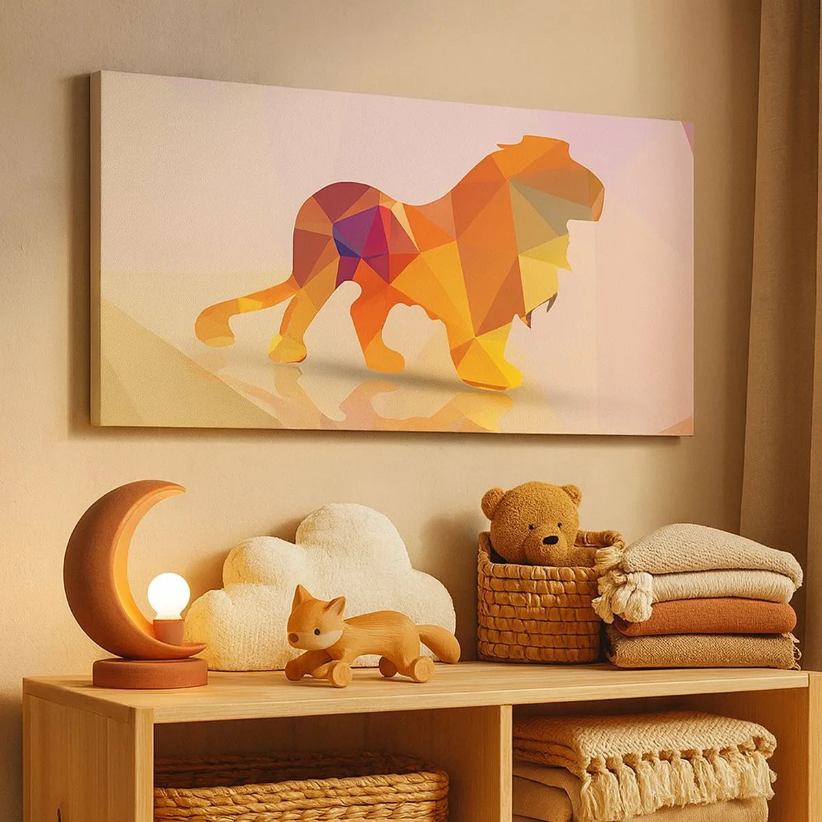 Vászonkép - A gyémánt király - 100x40 cm