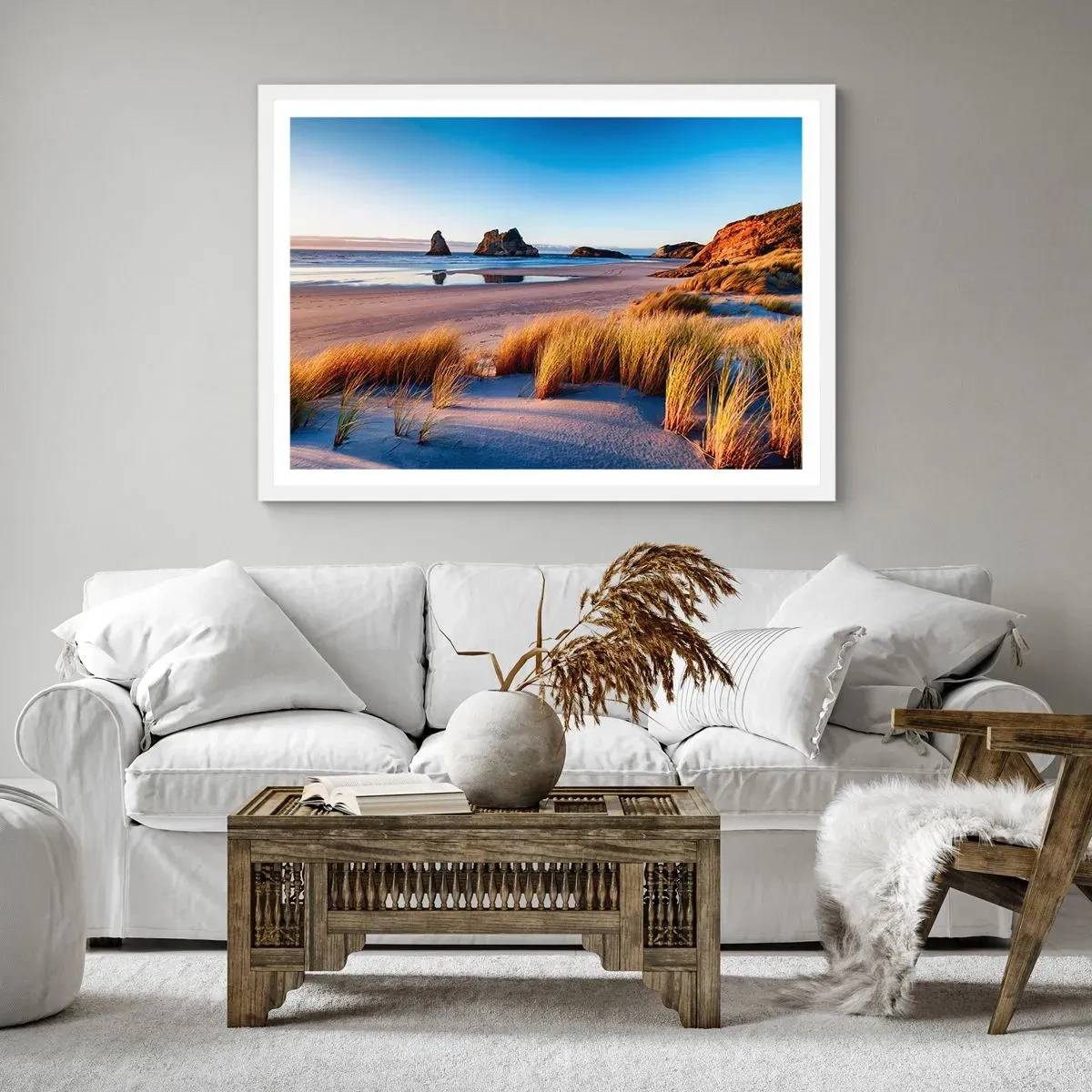 Poszter fekete keretben - A nyugalmat keresőknek - 70x50 cm