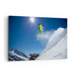 Vászonkép - Tánc a hegyekkel - 120x80 cm