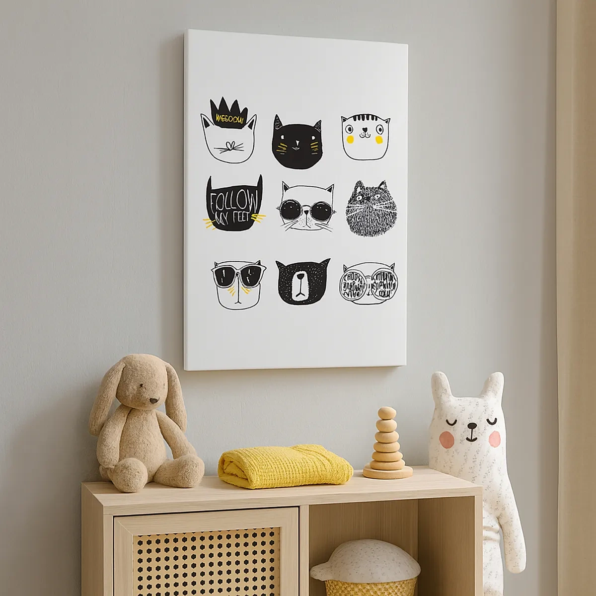 Vászonkép - Mindenki más - 50x70 cm