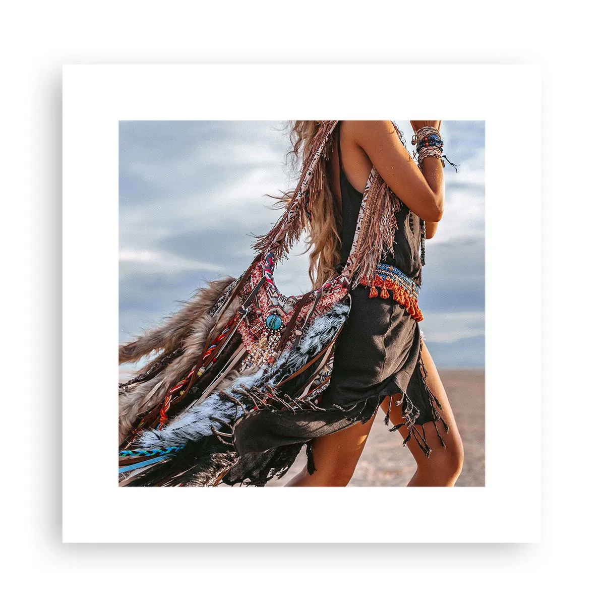 Poszter - Sámán párja - 30x30 cm