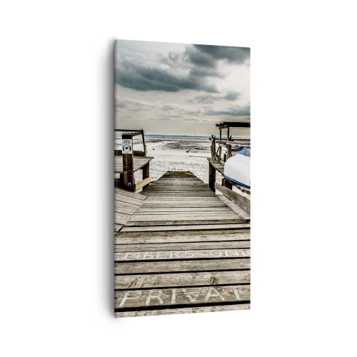 Vászonkép - Az északi part - 55x100 cm