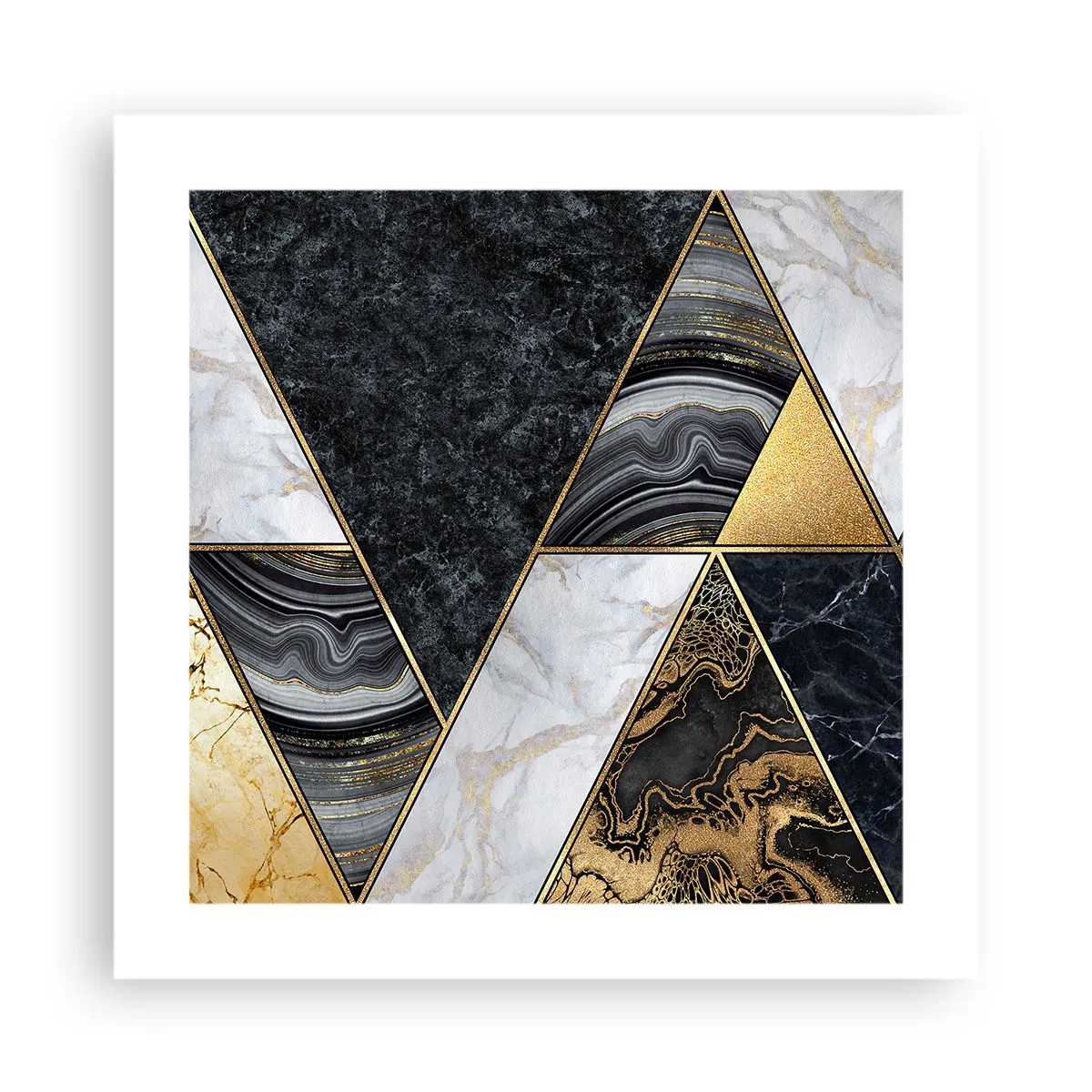 Poszter - Kőről kőre - 40x40 cm