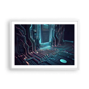 Poszter fekete keretben - Úgy gondolom... - 70x50 cm