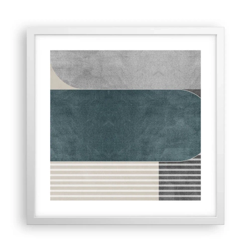 Poszter fekete keretben - Vízszintes kompozíció - 40x40 cm