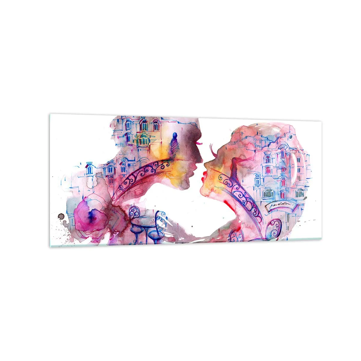 Üveg kép - A sóhajok titkos hídja - 120x50 cm