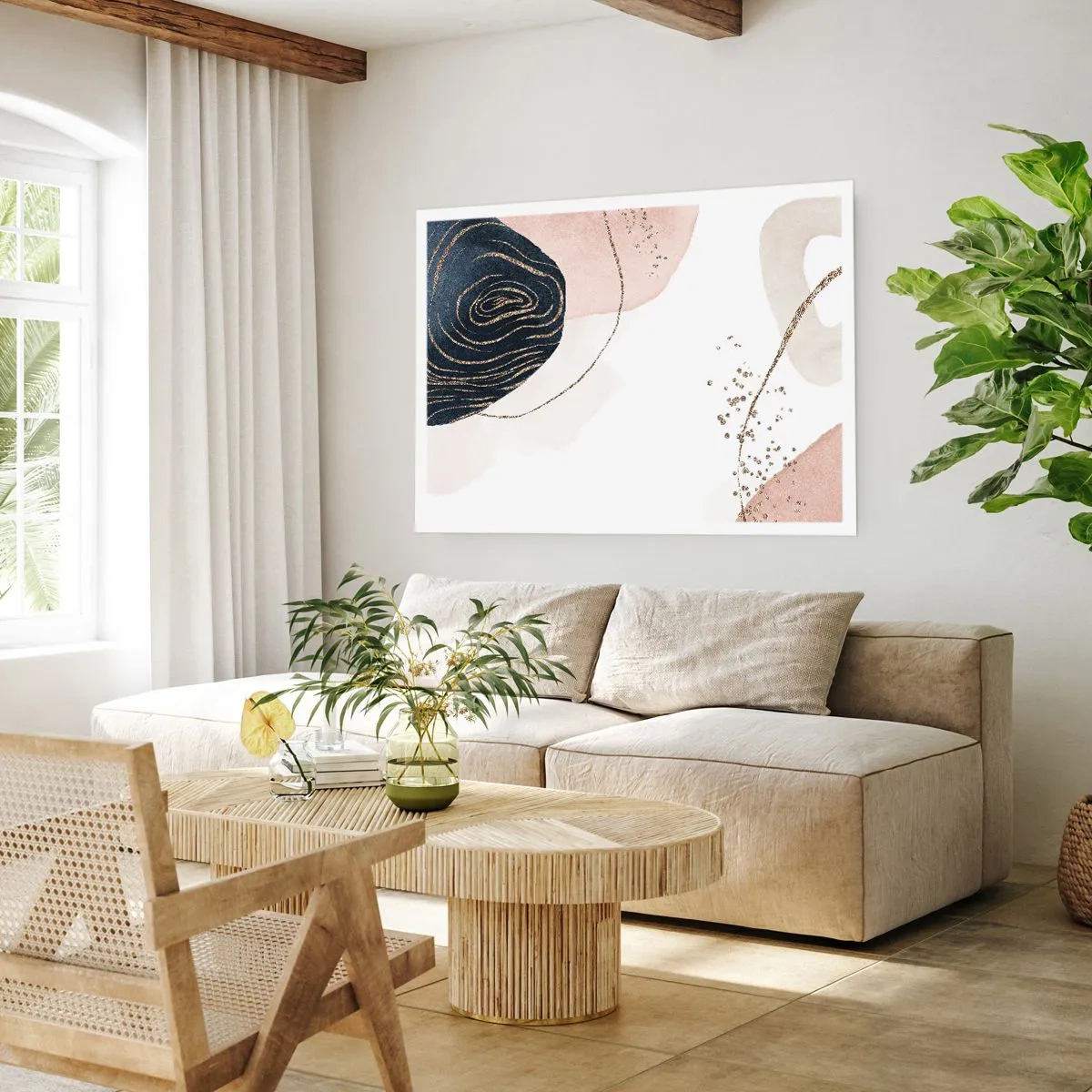 Poszter - Minden folyik - 100x70 cm