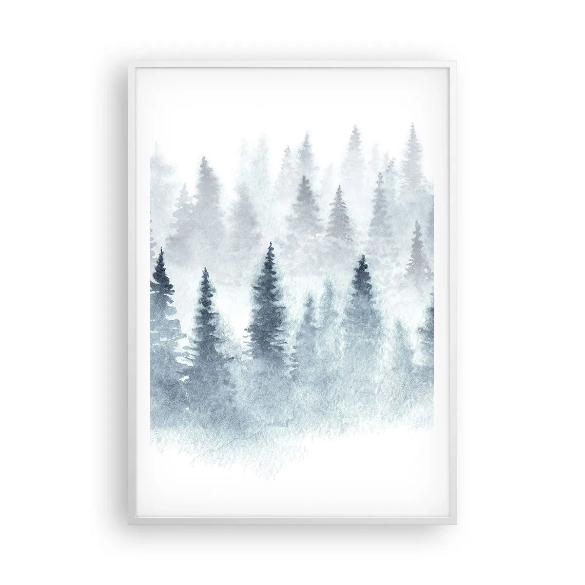 Poszter fekete keretben - Ködbe burkolózva - 70x100 cm