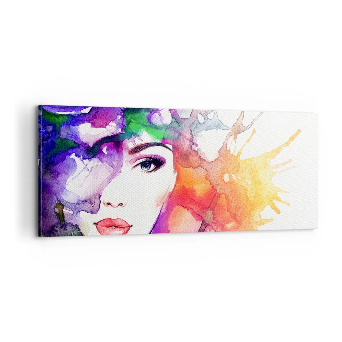 Vászonkép - Fejjel a felhőkben - 100x40 cm
