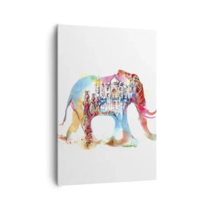 Vászonkép - India - a szerelem aurája - 70x100 cm